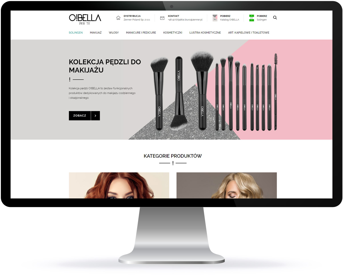 projekt strony internetowej obella